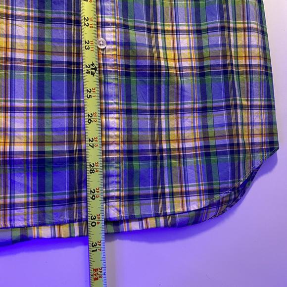 Ralph Lauren button down plaid - Picture 8 of 9